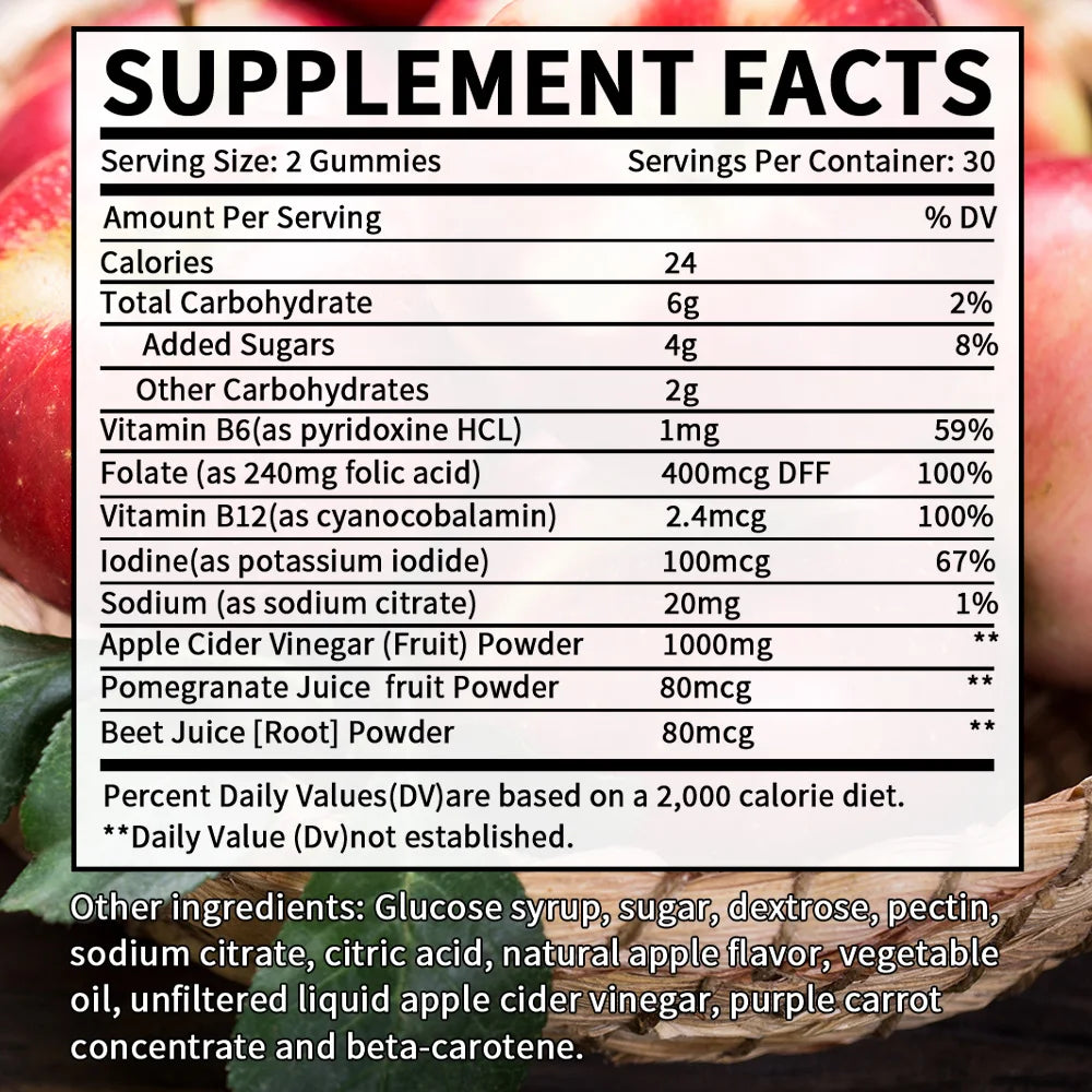 NutriWave - Apple Cider Vinegar Gummies